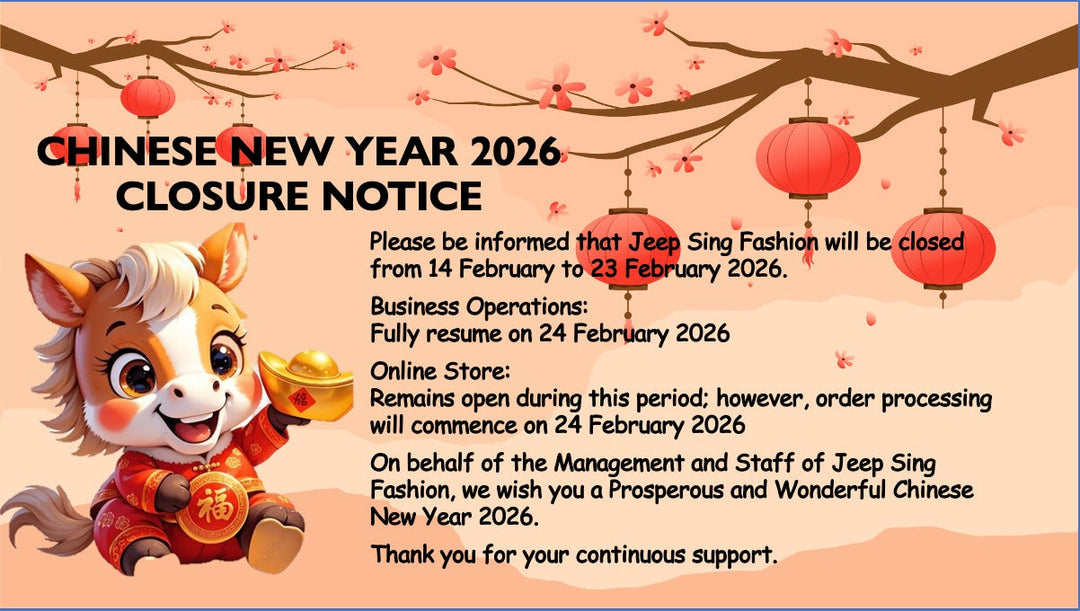 Chinese New Year 2026 Closure Notice
