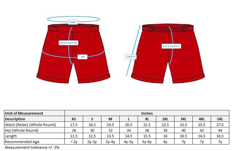 Sparkletots Shorts (Boy)